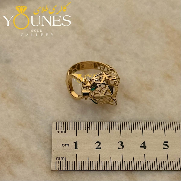 انگشتر طلا پنتر کارتیر